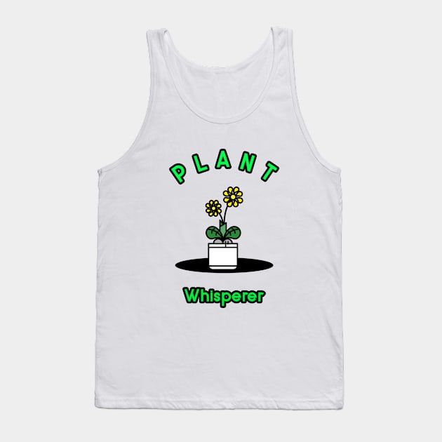 Plant whisperer community gardening Tank Top by G2GTees